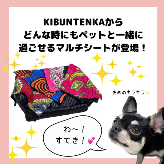ペット愛好家の方必見!KIBUNTENKAマルチシートのご紹介