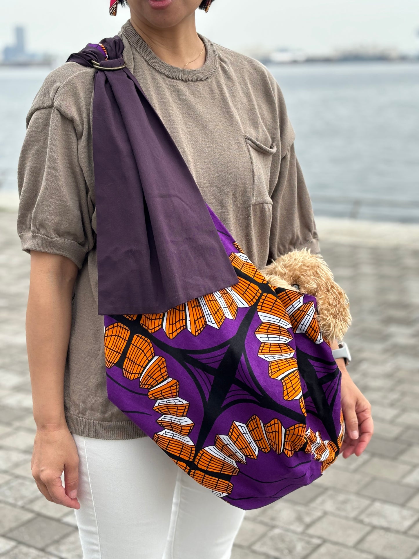 Dog sling (carrier string)