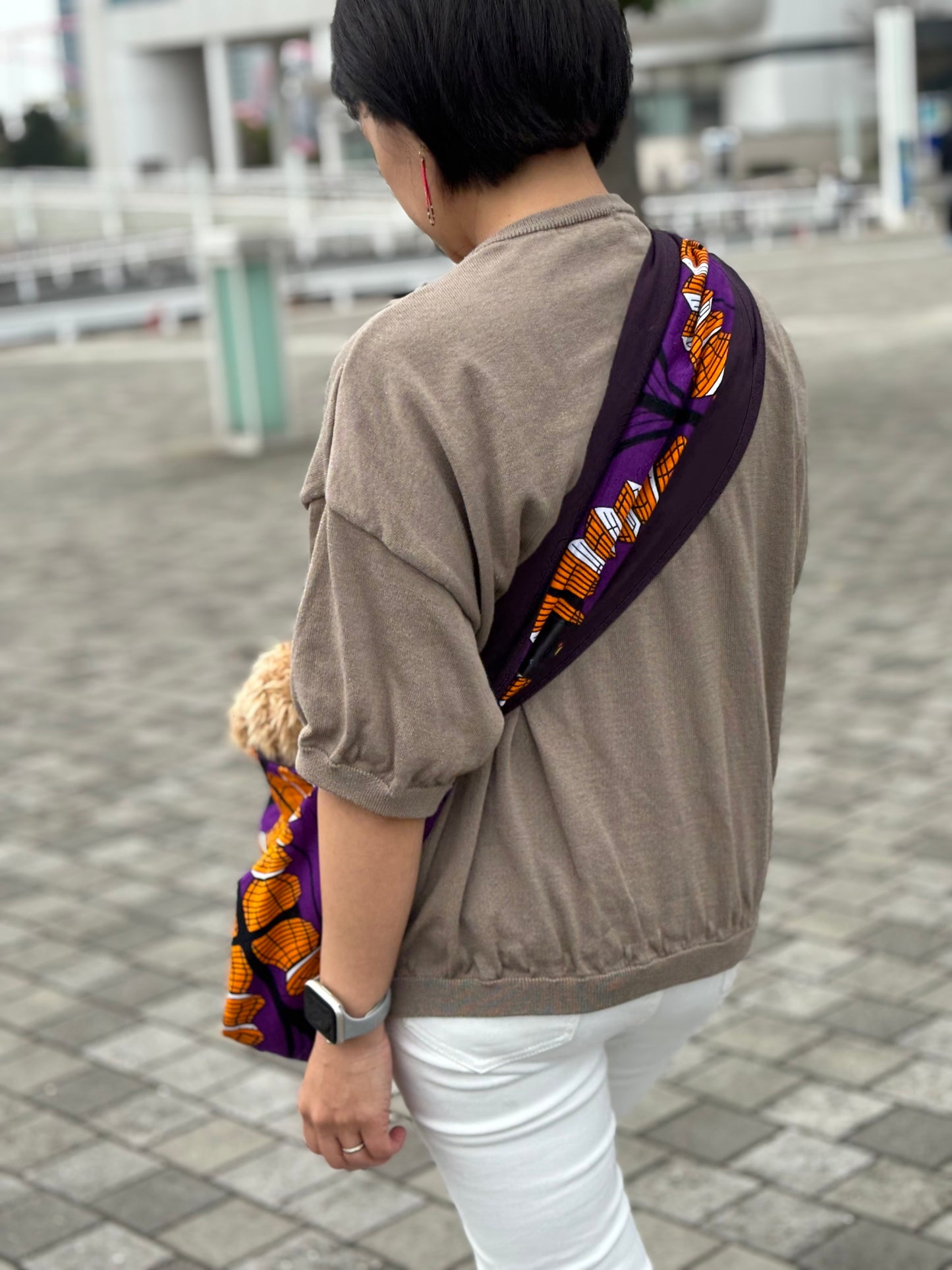 Dog sling (carrier string)